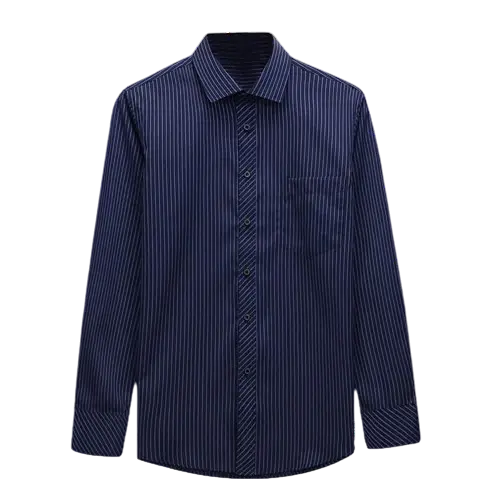 Chemise Classique Tommy Bleu Foncé