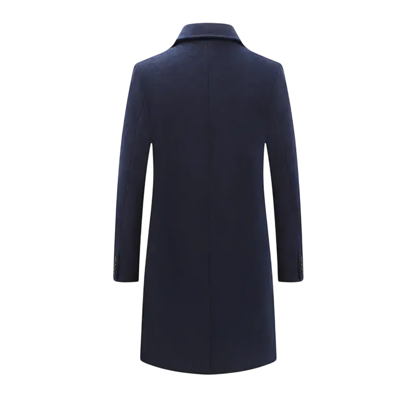 ÉDITION LIMITÉE - Manteau Long Tommy Bleu Marine