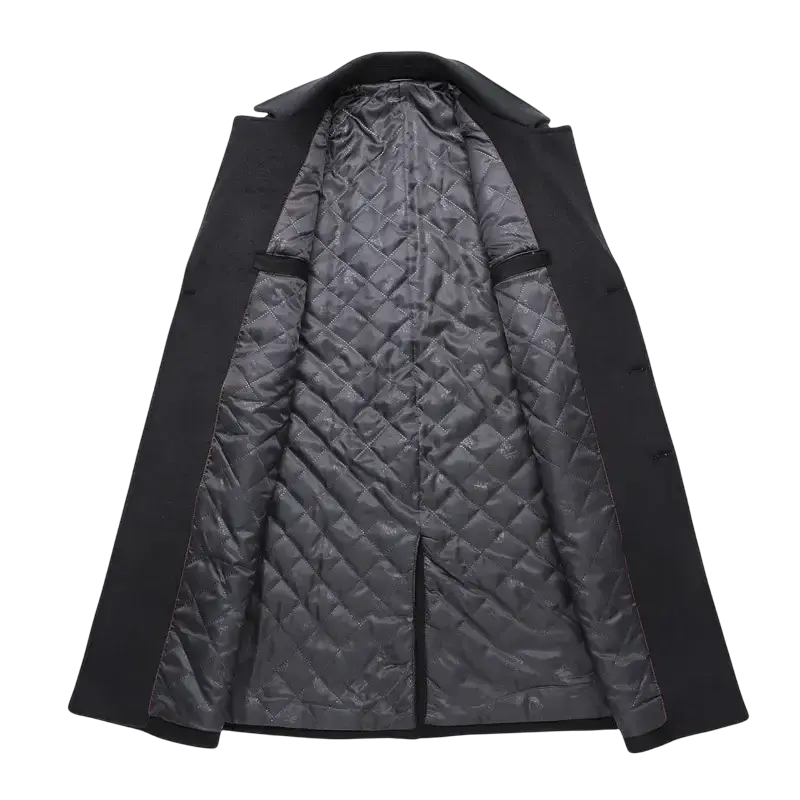 LIMITIERTE EDITION - Tommy Langer Mantel Schwarz