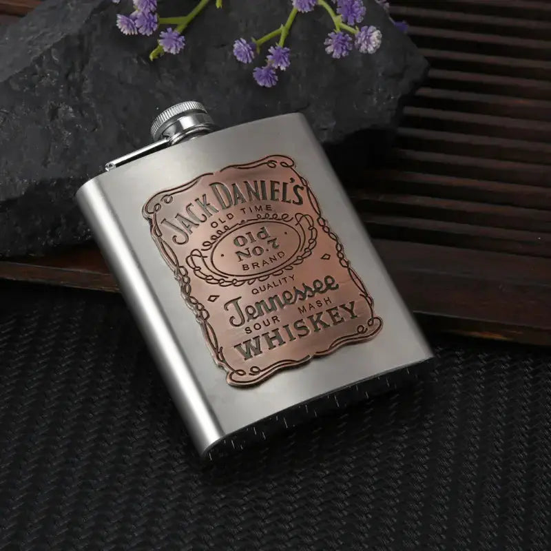 Flasque vintage Bronze rouge Wear Peaky Blinders